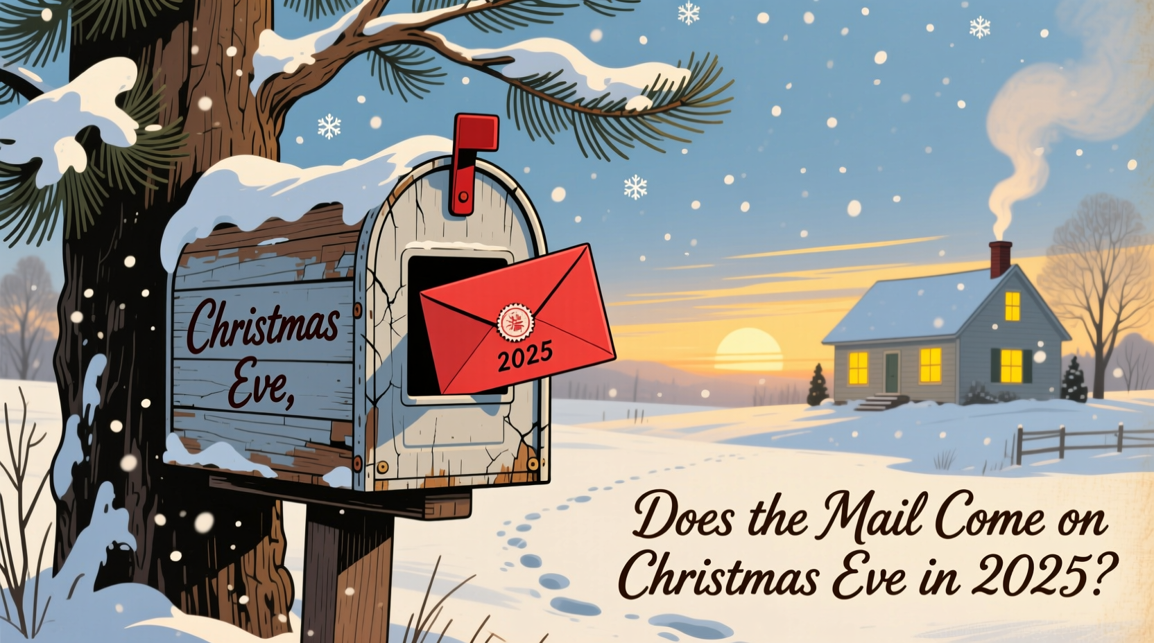 does the mail come on christmas eve