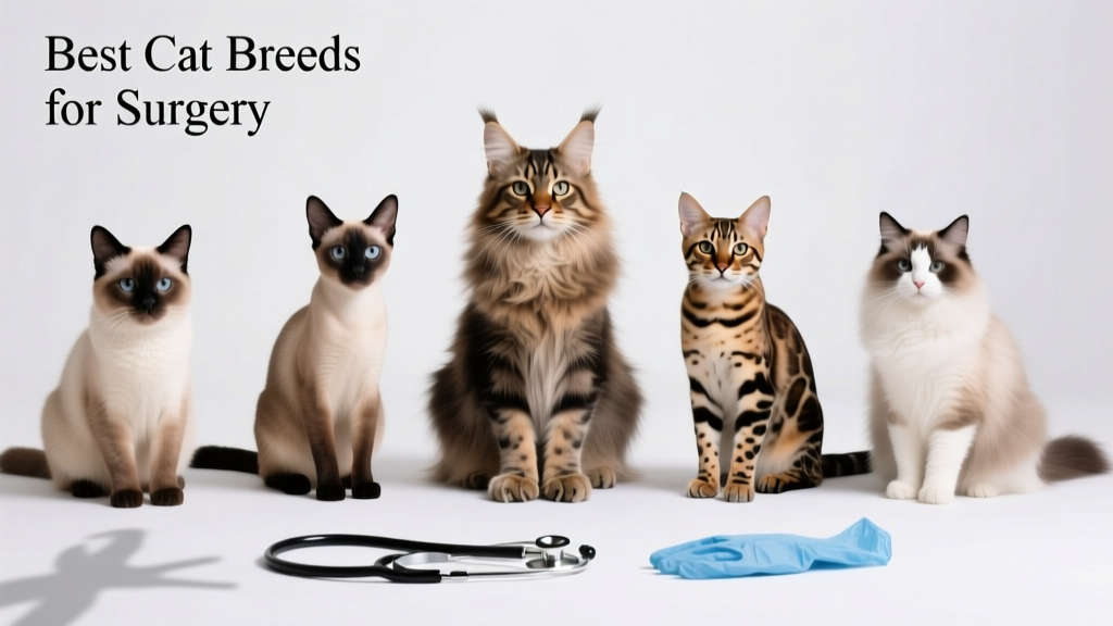 Best Cat Breeds for Surgery: Behavioral, Physiological, and Anesthetic Considerations for Veterinary Teams