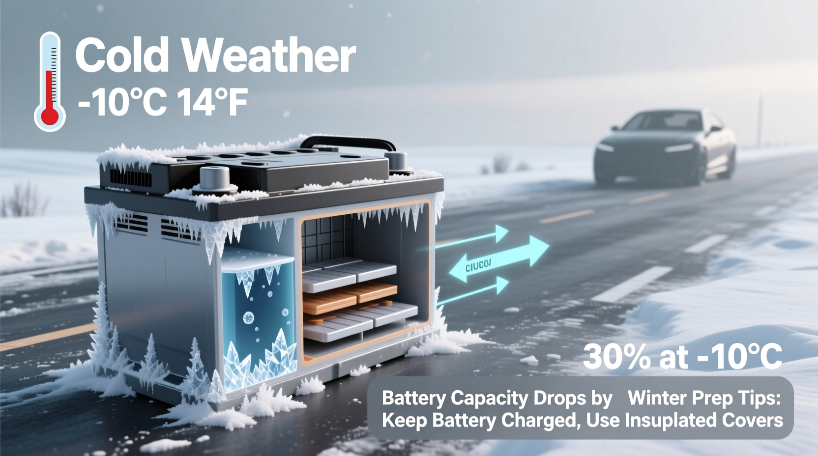 can cold weather affect car battery