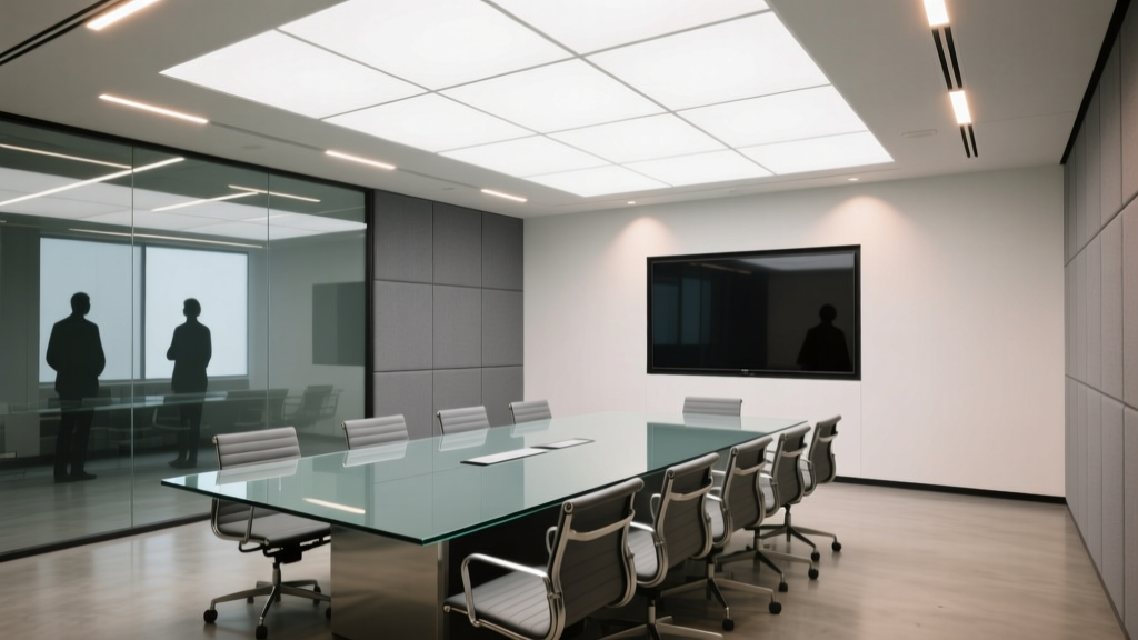 Fix Zoom Glow: Office Conference Room Lighting Guide