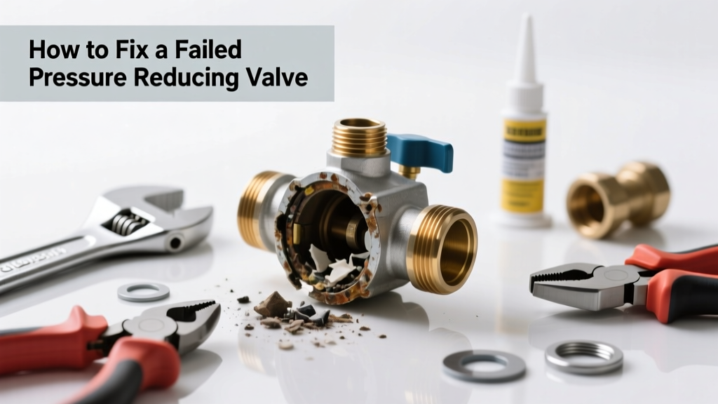 How to Fix a Failed Pressure Reducing Valve