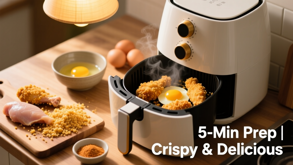 Crispy Panko Chicken Tenderloins in Air Fryer