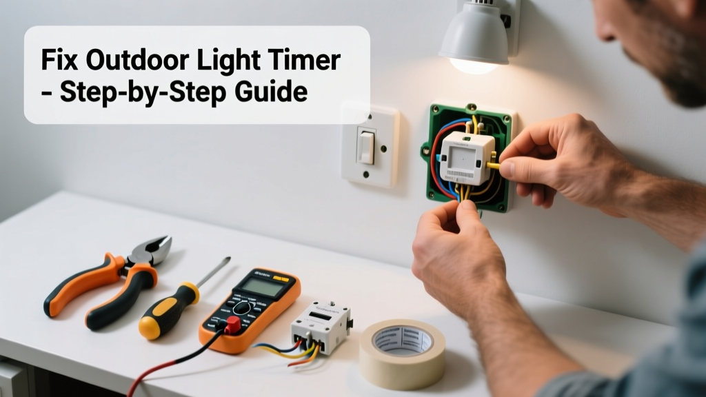 Fix Outdoor Light Timer Not Working: Step-by-Step Guide