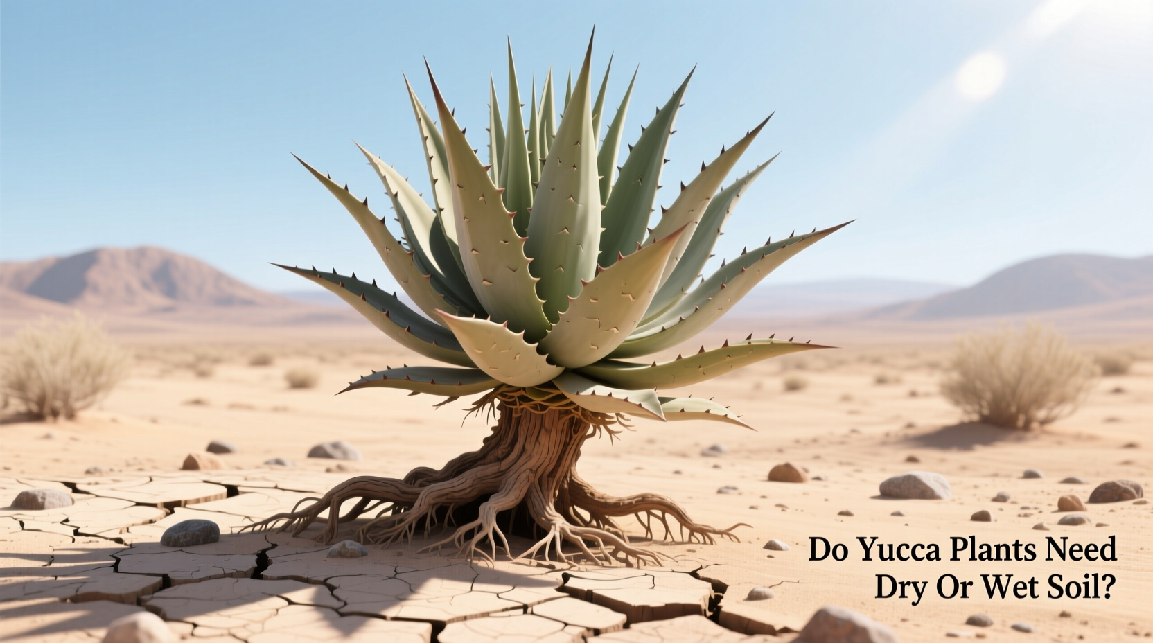 do yucca plants need dry or wet soil