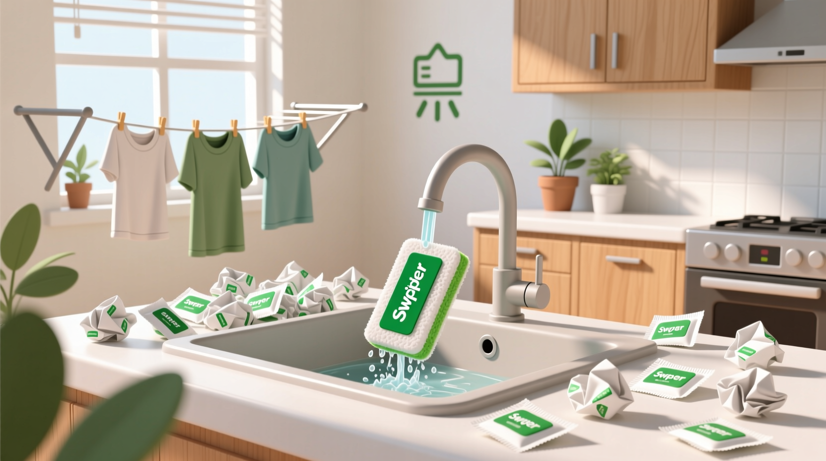reusable swiffer pads greener yes if washed right