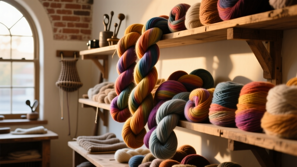 Whimsical Wool Yarn Shop: Innovation in Natural Fibre Craft