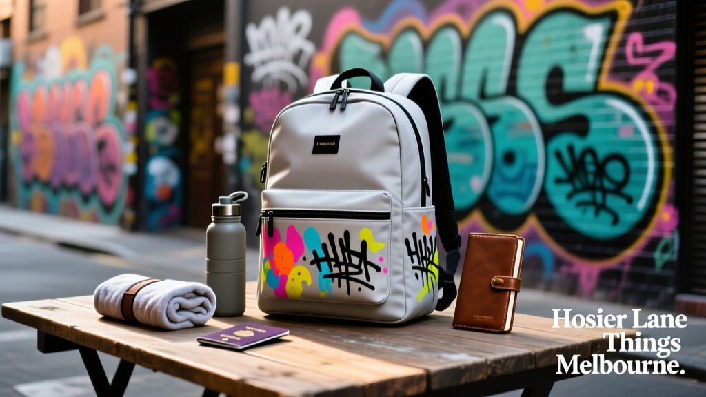 Hosier Lane Things Melbourne: Street Art, Gear, and Urban Exploration Essentials