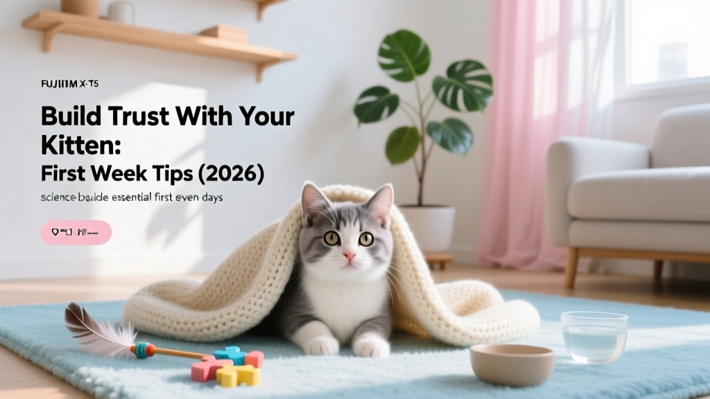 Build Trust With Your Kitten: First Week Tips (2026)