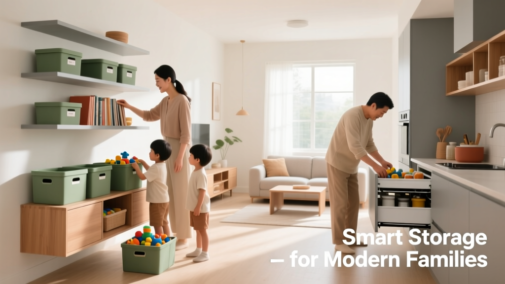 Practical Family Storage Ideas That Actually Work