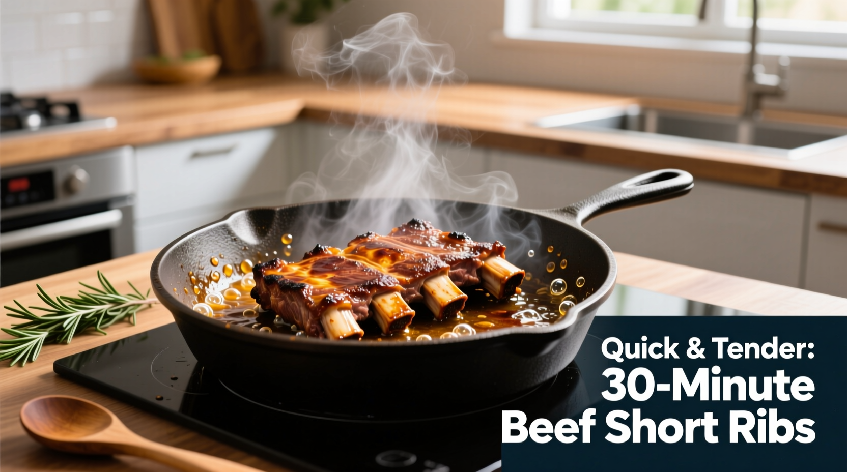 how to cook beef short ribs fast