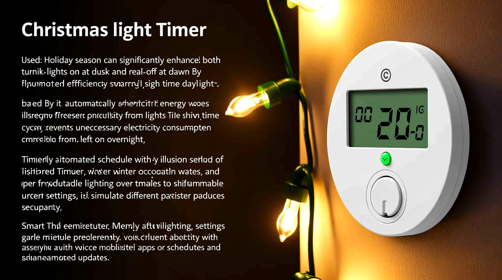 is a christmas light timer worth using to save energy and boost security