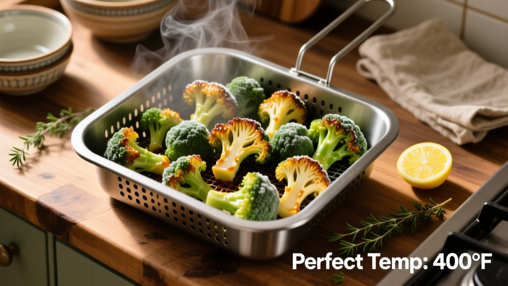 Best Air Fryer Temp for Frozen Broccoli