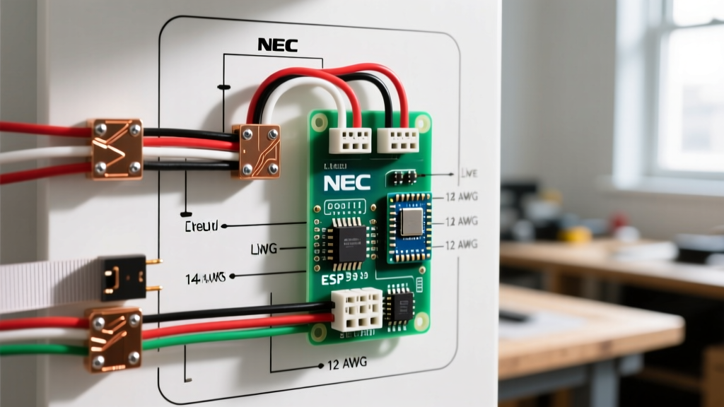 Safe Wiring Diagram for Attic Fan Thermostat & NEC Code Guide