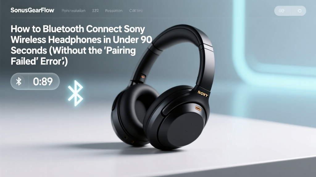 How to Bluetooth Connect Sony Wireless Headphones (2026)