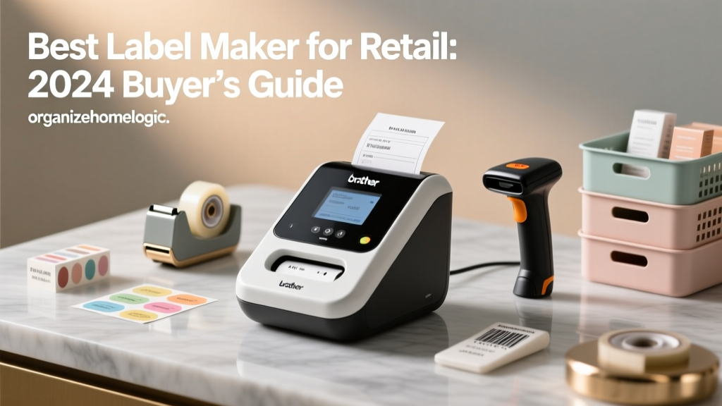 Best Label Maker for Retail: 2024 Buyer’s Guide