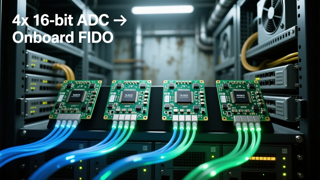Four 16-Bit ADCs Deliver High Throughput to On-Board FIFO: Architectural Insights for Telecom Signal Acquisition