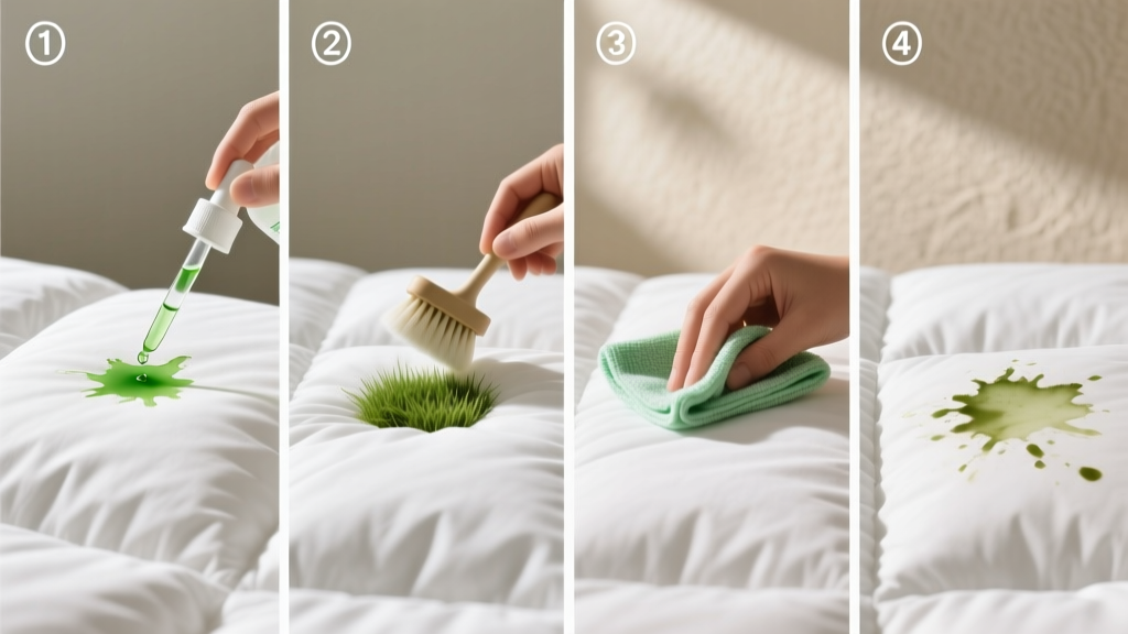 Proven Steps on How to Get Grass Out of Comforter