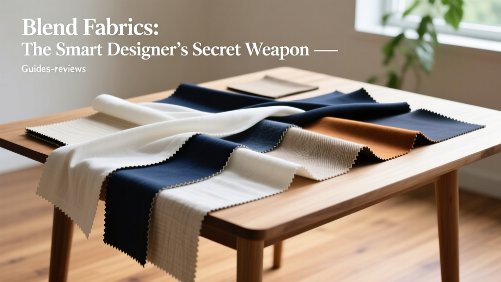 Blend Fabrics: The Smart Designer’s Secret Weapon