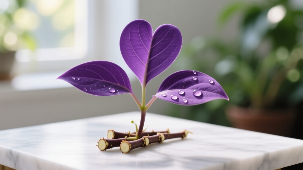 Purple Heart Propagation: Easy Stem Cutting Guide
