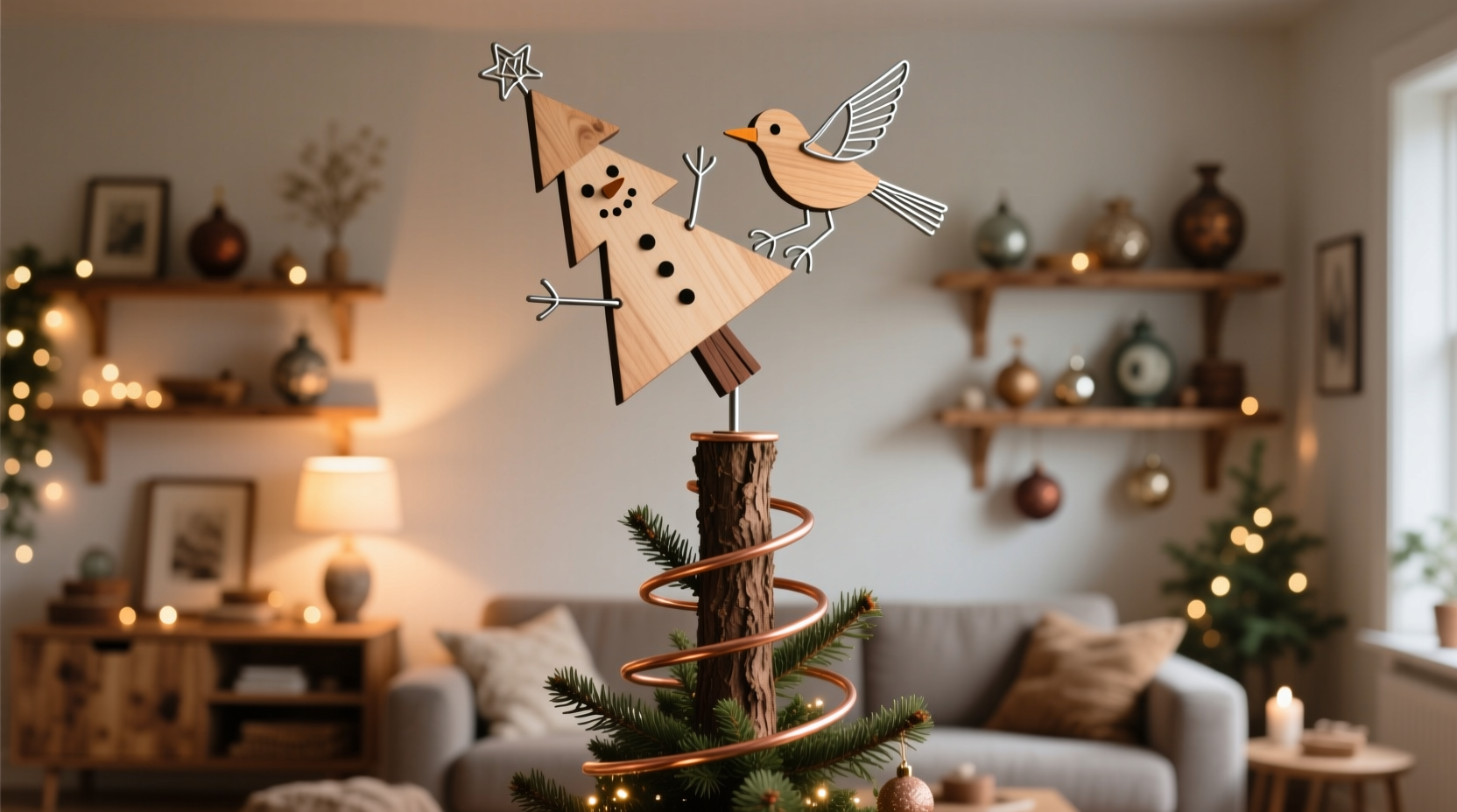 why does my tree topper keep tilting and how to stabilize it creatively