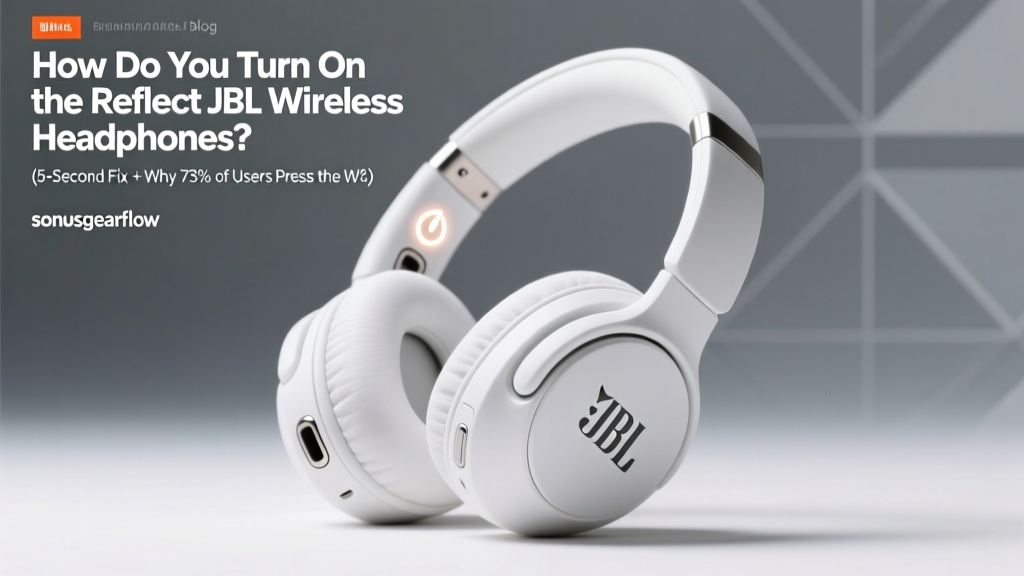 How to Turn On JBL Reflect Headphones (2026)