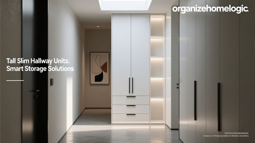 Tall Slim Hallway Units: Smart Storage Solutions