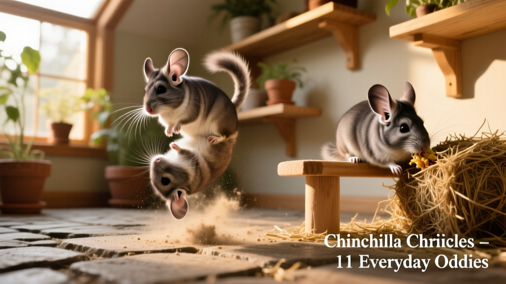 11 Strange But Common Chinchilla Behaviors