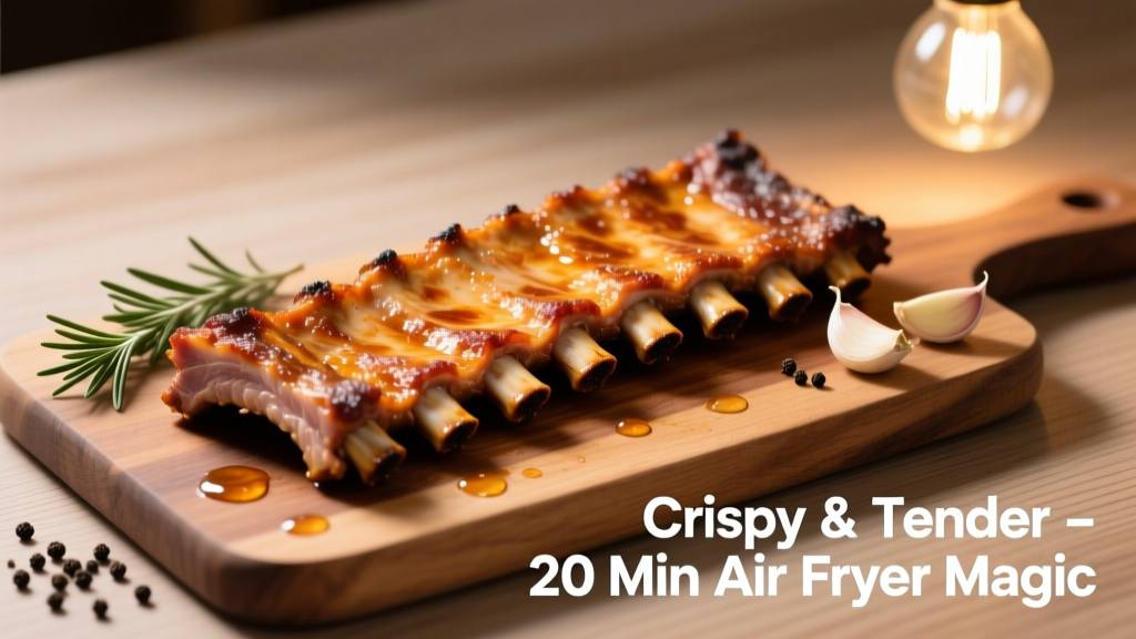 Air Fryer Pork Side Ribs: Crispy, Tender & Easy