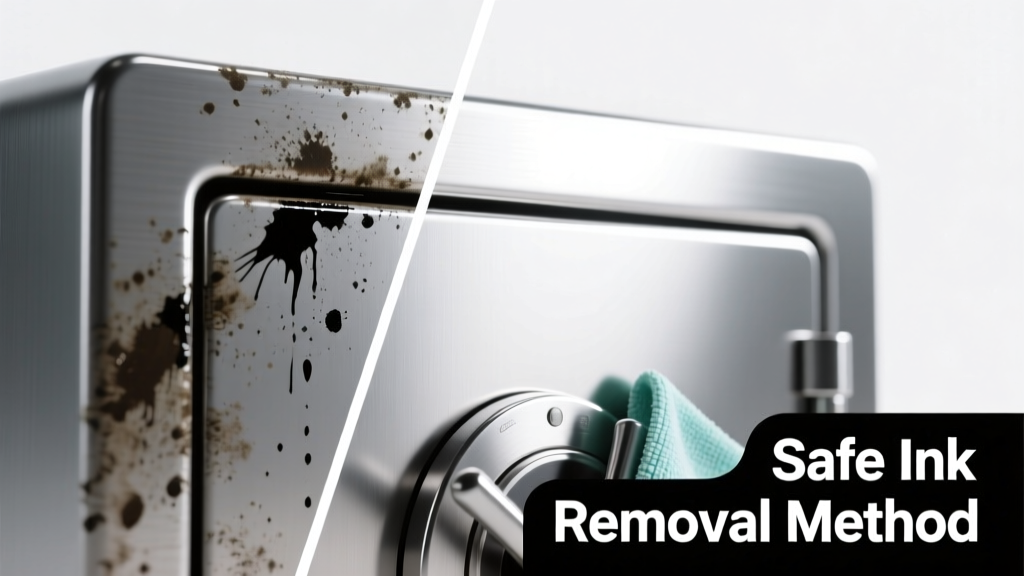 How to Remove Ink from Stainless Steel Safely