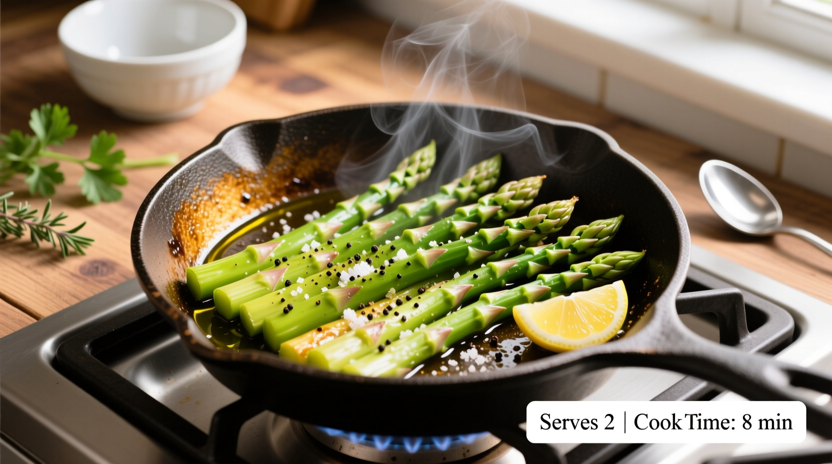 how to cook asparagus on a stove