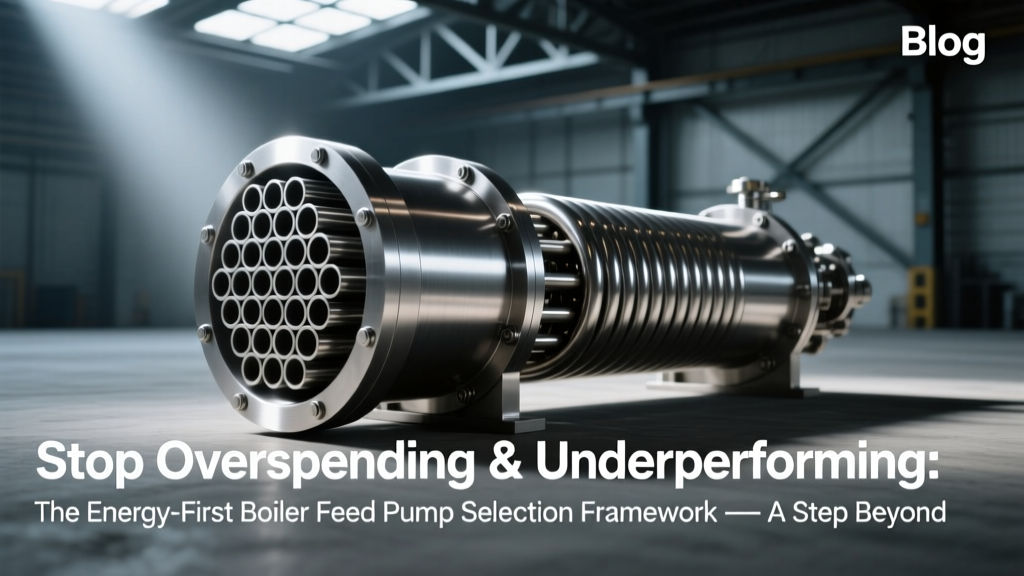 Energy-First Boiler Feed Pump Selection Guide
