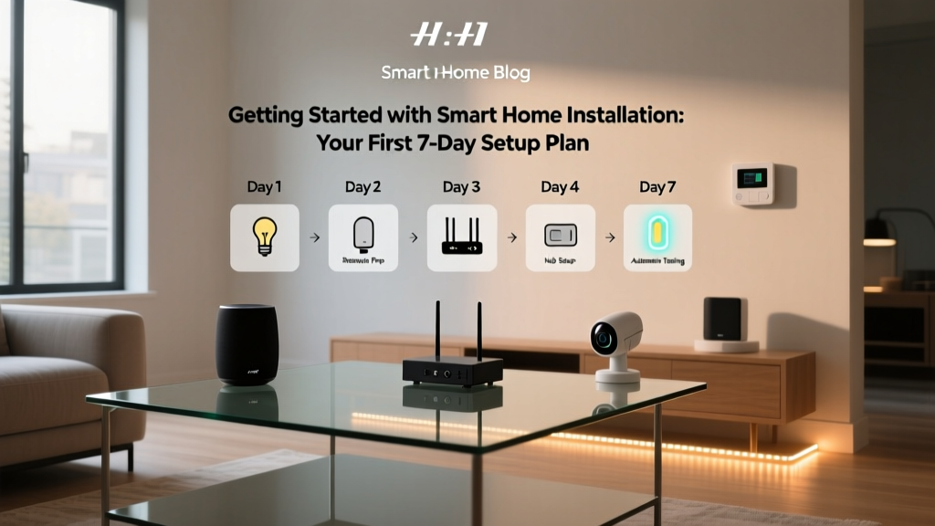 Getting Started with Smart Home Installation: Your First 7-Day Setup Plan