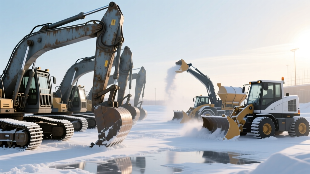 Heavy Duty Lifting Equipment vs. Dedicated Snow Removal Fleet