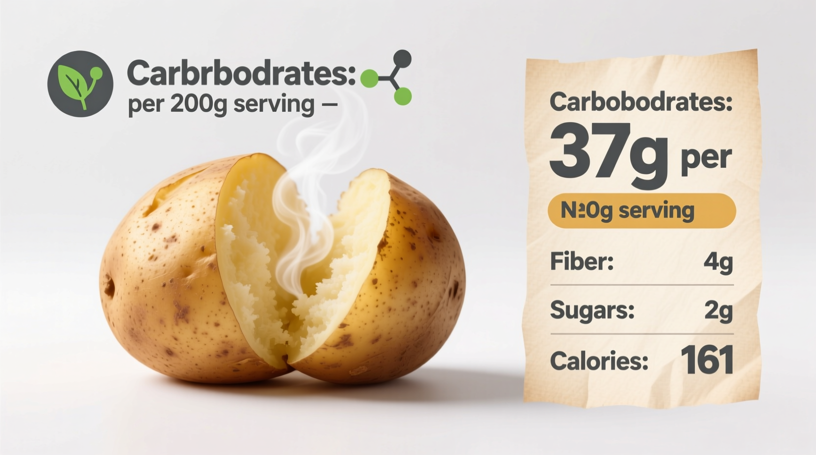 Carbs in Baked Potato: Exact Count & Nutrition Facts