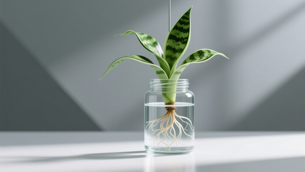 When to Plant Water-Propagated Snake Plant in Low Light
