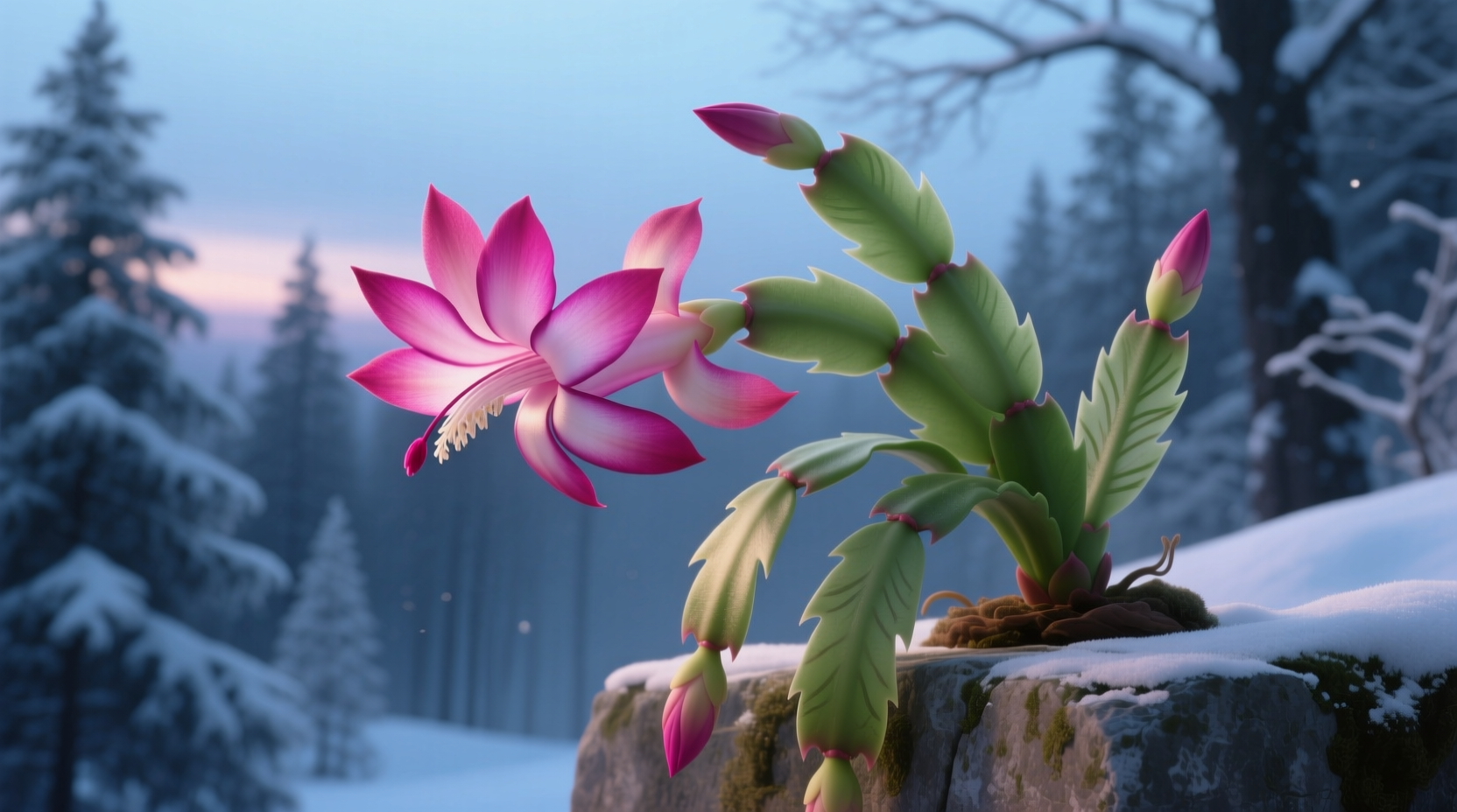 no buds christmas cactus