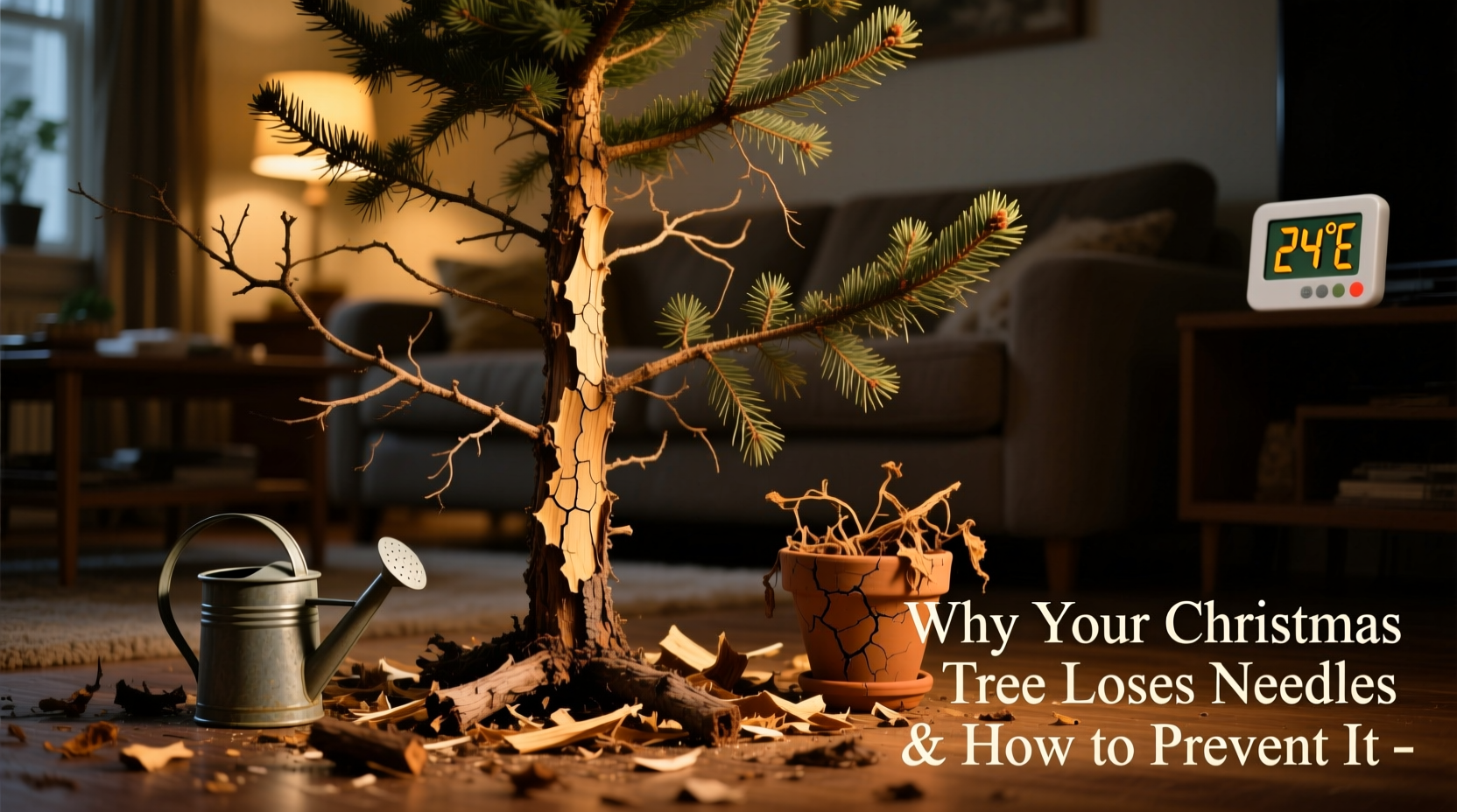 why does my christmas tree lose needles immediately and how to prevent it