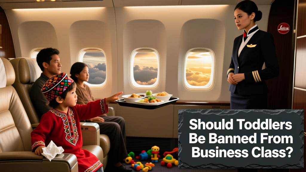 Should Toddlers Be Banned From Business Class? A Balanced Look at Comfort, Equity, and Airline Policy