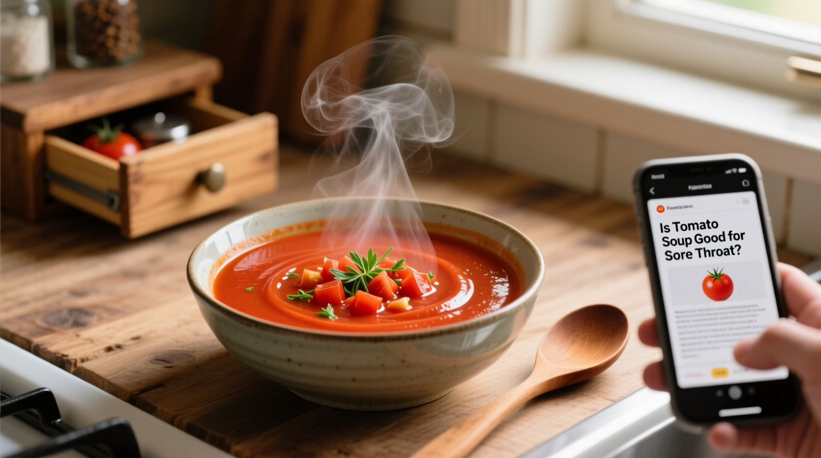 Tomato Soup for Sore Throat: Helpful or Harmful?