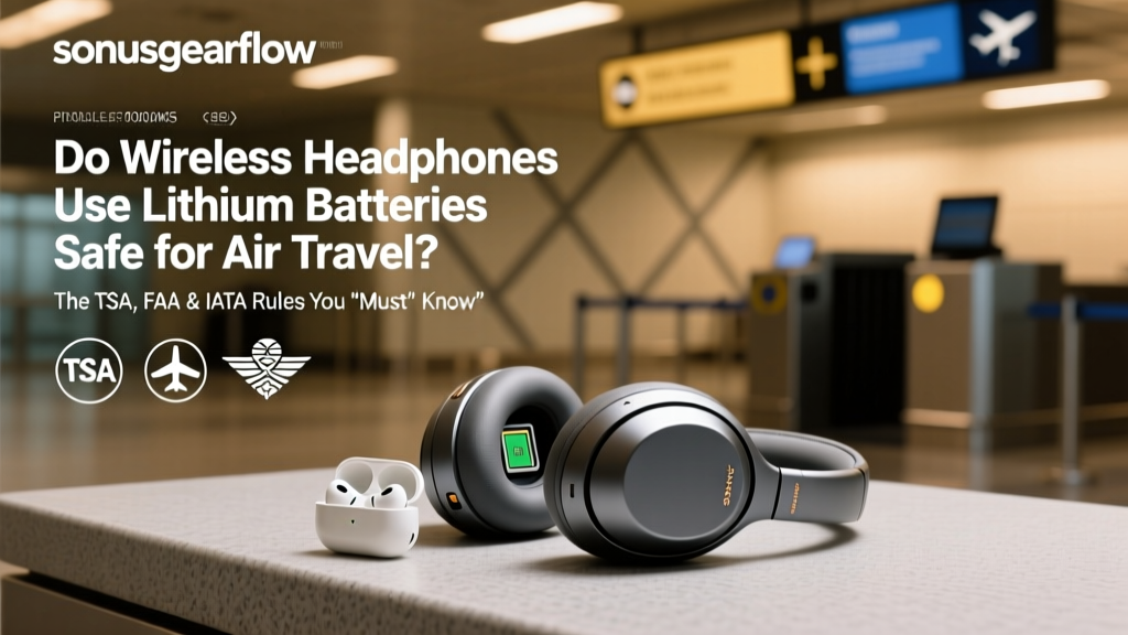 Wireless Headphones Lithium Batteries Air Travel (2026)