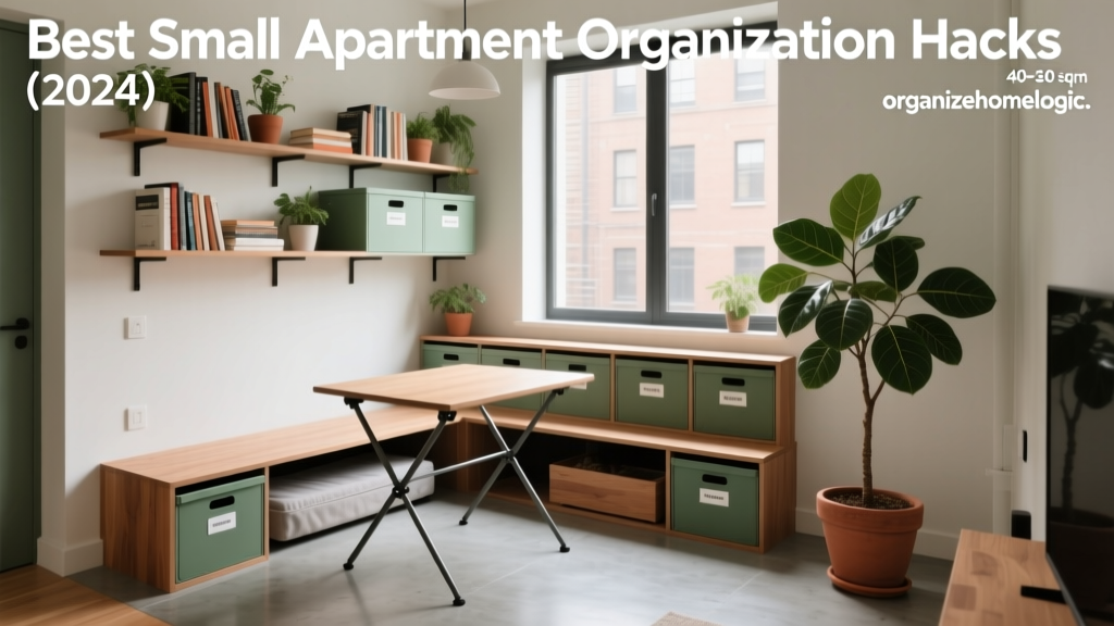 Best Small Apartment Organization Hacks (2024)