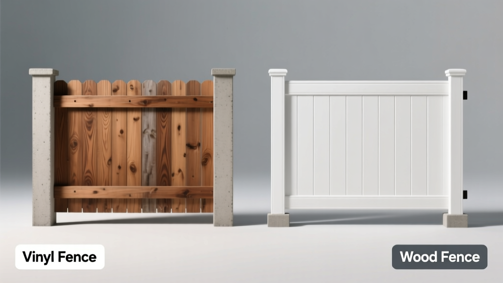 Wood Fence vs Vinyl Fence: Which Is Better for Your Yard?