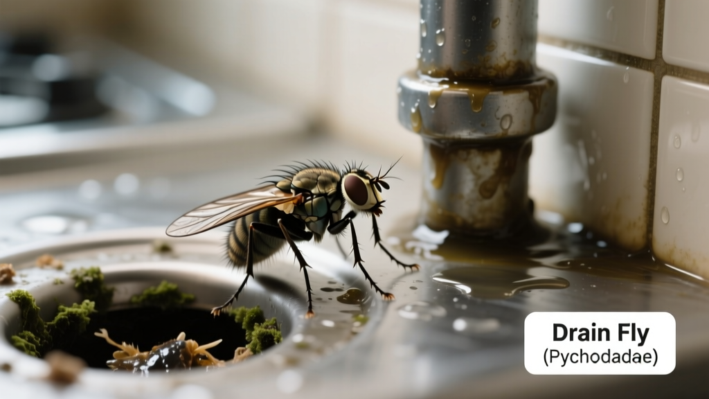 Drain Flies in Kitchen: Identification and Removal Guide