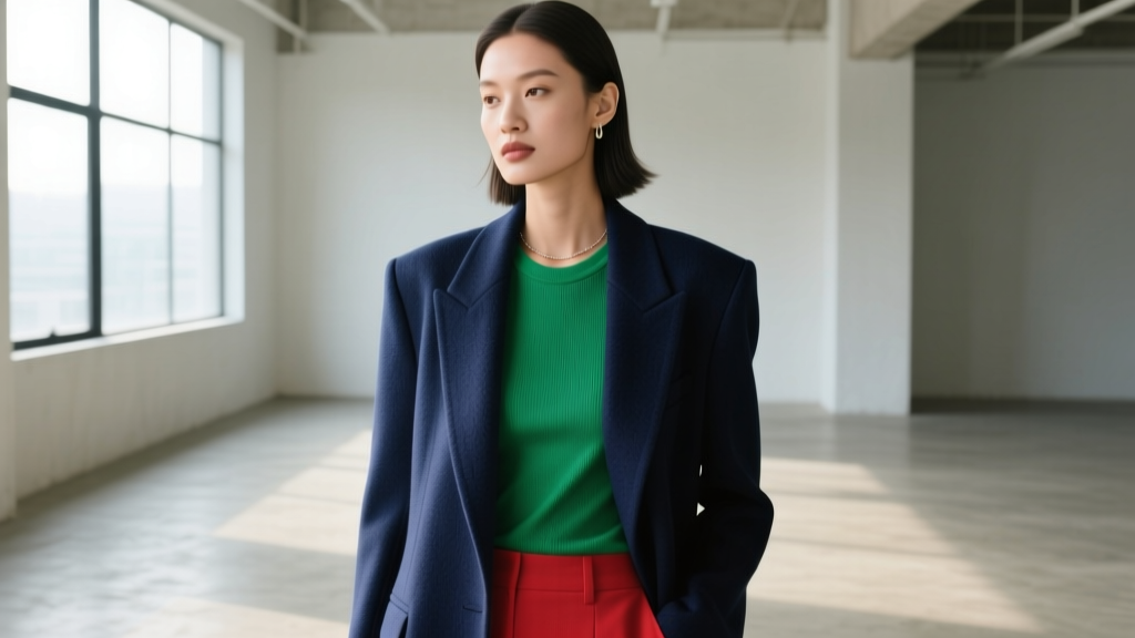 Fitted Blazers + T-Shirts: The Ultimate Power Duo