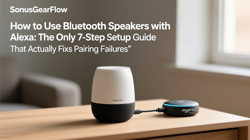 Alexa Bluetooth Speaker Setup: Fix Pairing & Audio Issues