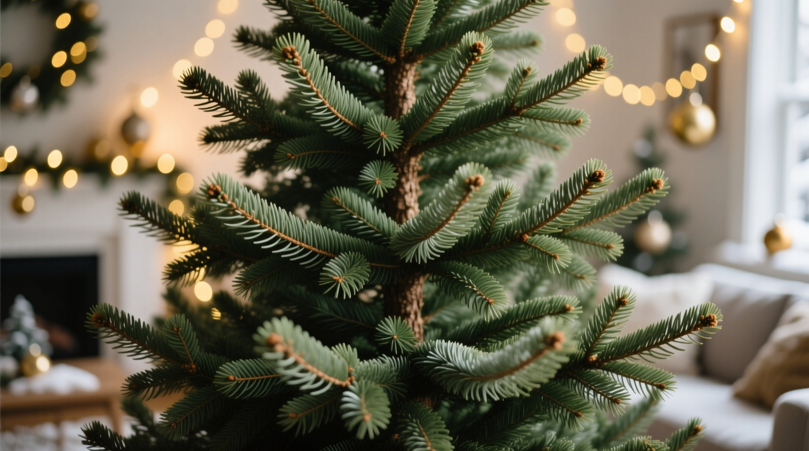 how to arrange christmas tree branches for maximum fullness