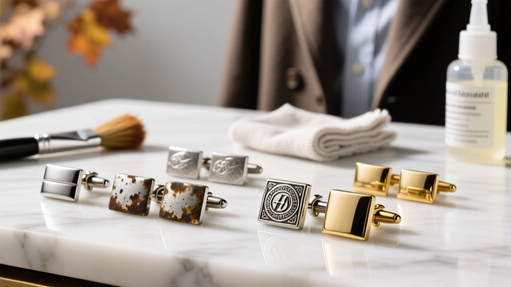 How to Polish Tarnished Cufflinks Like a Pro