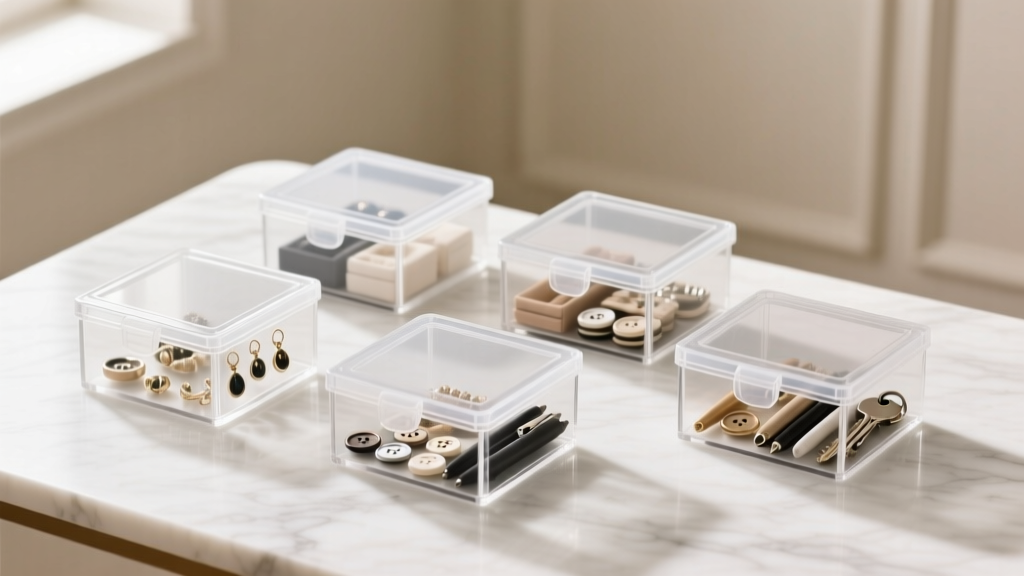 Best Acrylic Box with Lid: Top 5 Picks for Home & Closet