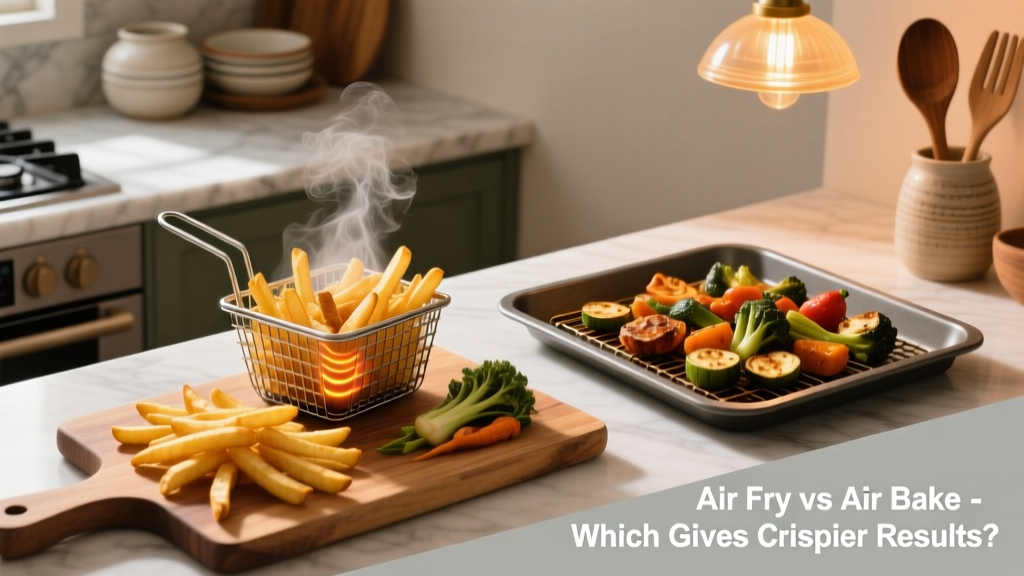 Air Fry vs Air Bake: Which Gives Crispier Results?