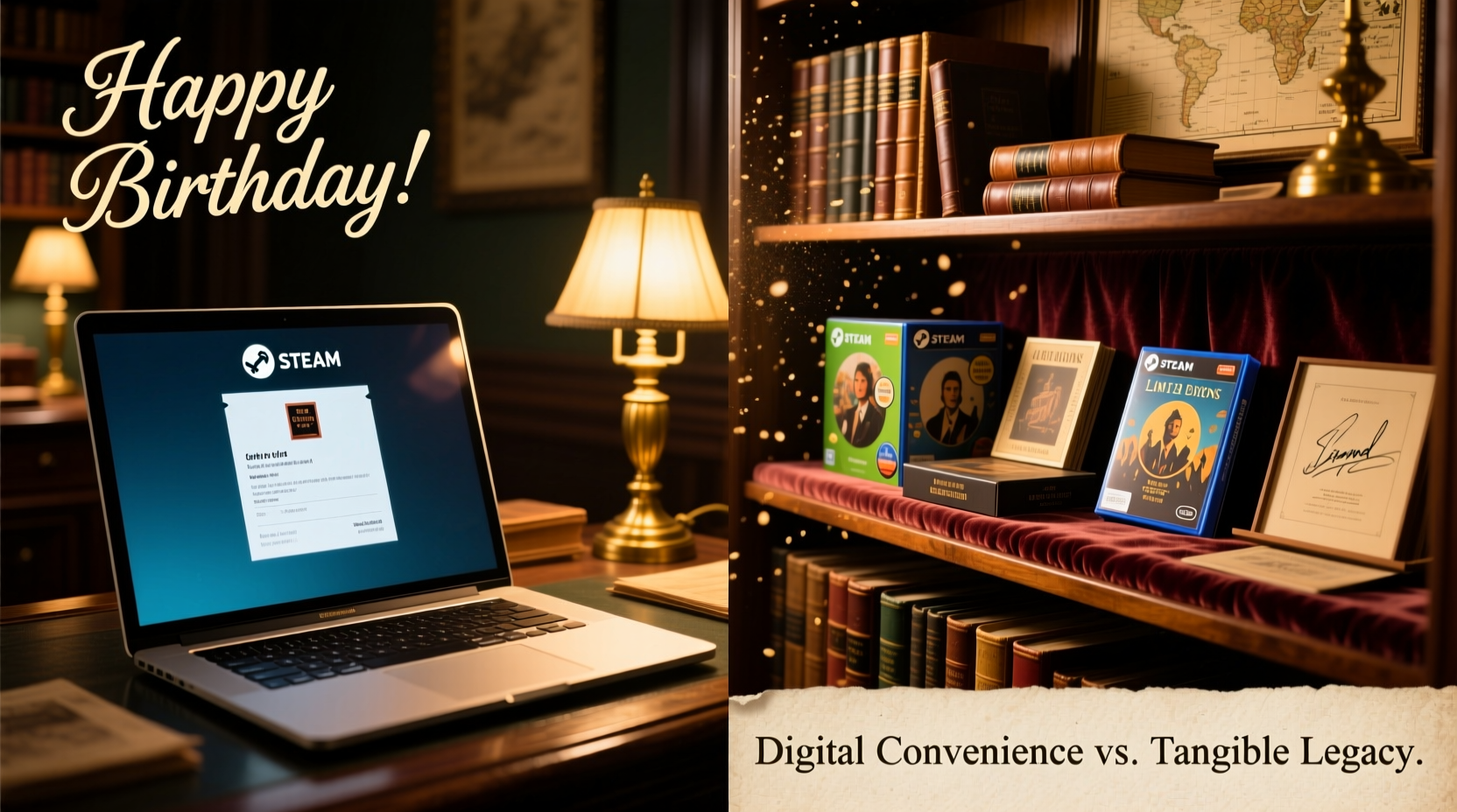 steam game gifting vs physical copies which is better for collectors